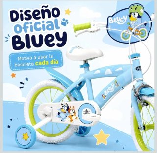 Bicicleta infantil Bluey 14 pulgadas