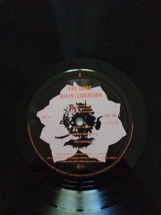 LP The Cure - Disintegration
