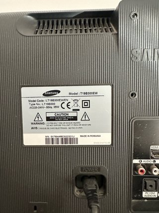 Monitor Samsung 19 HDTV