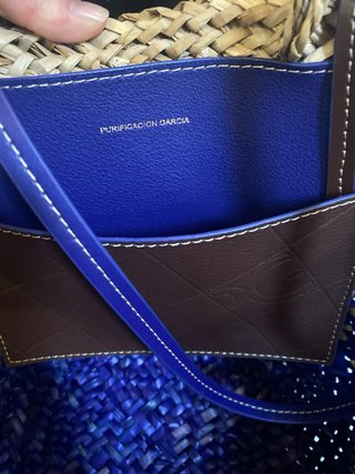 Bolso de rafia Purificación García