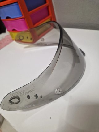Visera ahumada Scorpion EXO R1 Con funda y nuevo