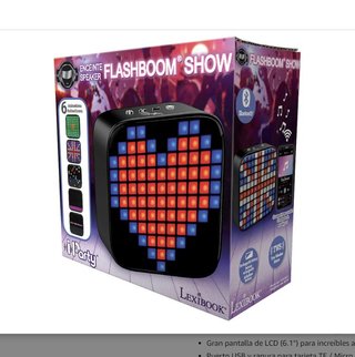 ◆NUEVO + REGALO◆ Altavoz bluetooth LED Lexibook