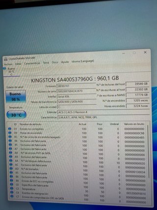SSD Kingston 960GB SATA