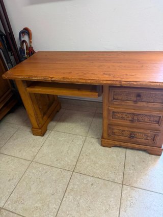 Escritorio madera maciza
