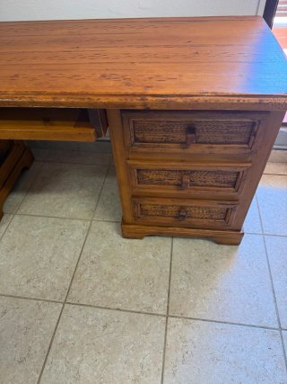 Escritorio madera maciza