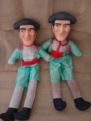Muñecos Toreros Pareja