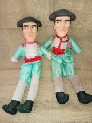 Muñecos Toreros Pareja