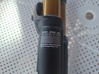 Horquilla Fox 34 29 130mm Kashima Nueva a estrenar