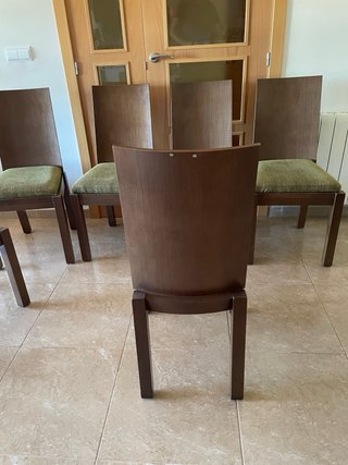 Juego de 6 sillas de comedor