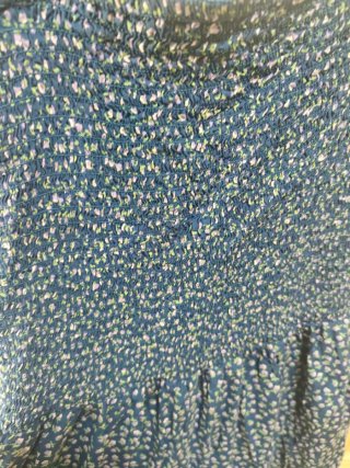 Mono floral azul