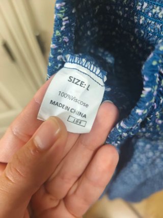 Mono floral azul