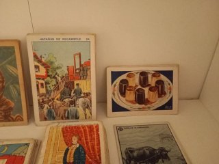 Lote Cromos antiguos de chocolates