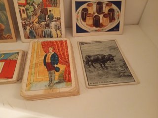Lote Cromos antiguos de chocolates