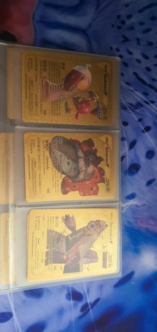 Cartas Pokémon de Oro