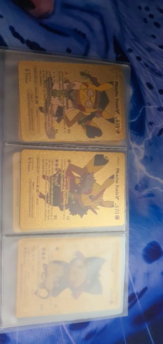 Cartas Pokémon de Oro