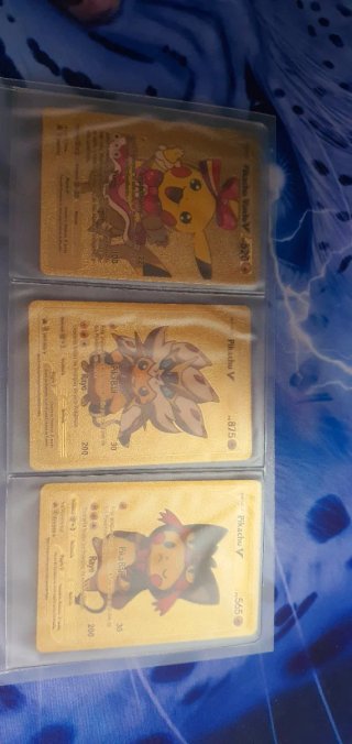 Cartas Pokémon de Oro