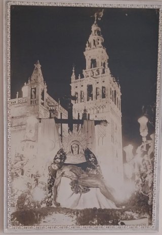 Cuadro antiguo Hermandad del Baratillo