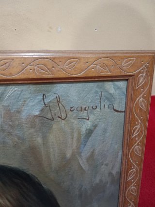 El niño que llora" del artista italiano Giovanni B