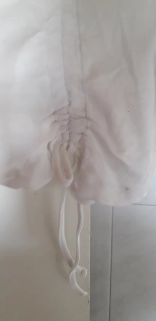 Top blanco Inside manga 3/4