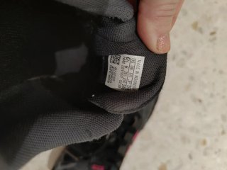 Zapatillas deportivas Adidas negras y rosas