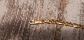 BRACCIALE VINTAGE ORO 18 KT 750/1000 5,58 G 20 CM