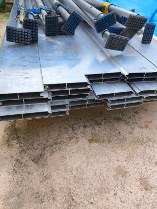 Tablas aluminio para tauliner semirremolque