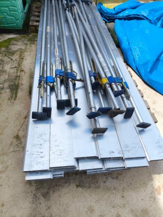 Tablas aluminio para tauliner semirremolque