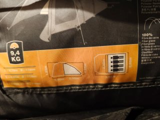 Tienda de campaña Quechua T4 XL