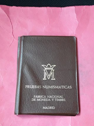 CARTERA PRUEBA NUMISMATICA 1975 PROOF. INCOMPLETA.