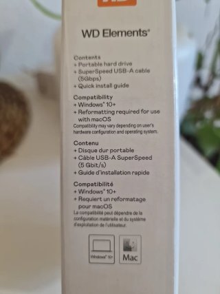 WD Elements 6TB Disco Duro Portátil