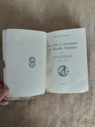 Libro la vida y Aventuras de Nicolás Nickleby