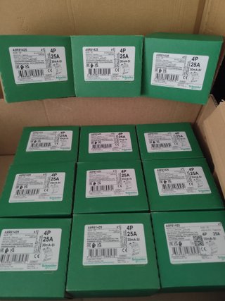 6x Diferencial 4P 25A-si superinmunizado A9R61425