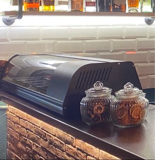 Vitrina Refrigerada Profesional Negra