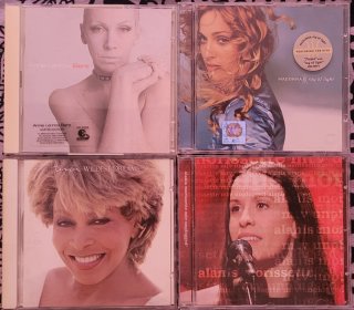 Lote 8 CDs Divas del Pop Internacional