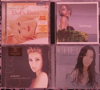 Lote 8 CDs Divas del Pop Internacional