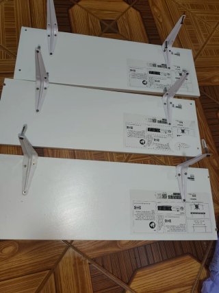 3 Estantes Blancos Ikea precio conjunto
