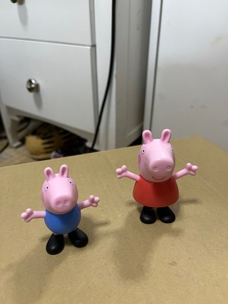 Figuras Peppa Pig Burger King Colección