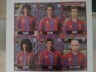 LAMINAS BARCA 96/97.EL MUNDO DEPORTIVO