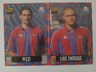 LAMINAS BARCA 96/97.EL MUNDO DEPORTIVO
