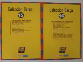 LAMINAS BARCA 96/97.EL MUNDO DEPORTIVO