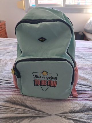 Mochila infantil con estampado divertido