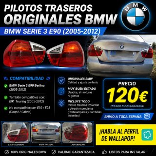 Pilotos traseros BMW serie 3 e90 completos