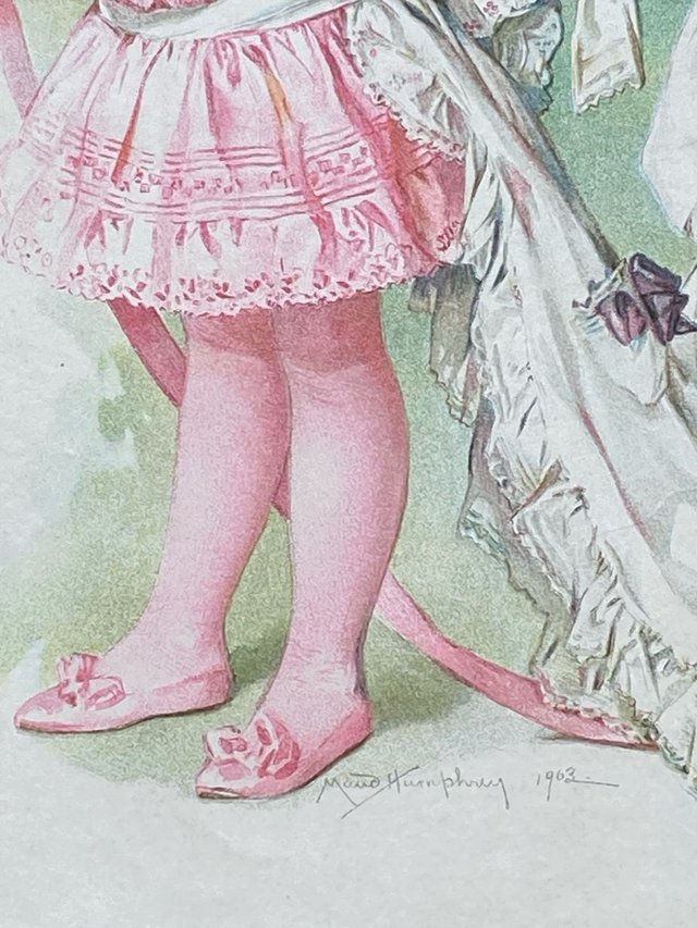 2 preciosas Láminas Ilustradas 1904-1905