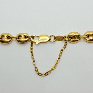 Cadena Calabrote de oro de 18k, 41.95 g, 62 cm.