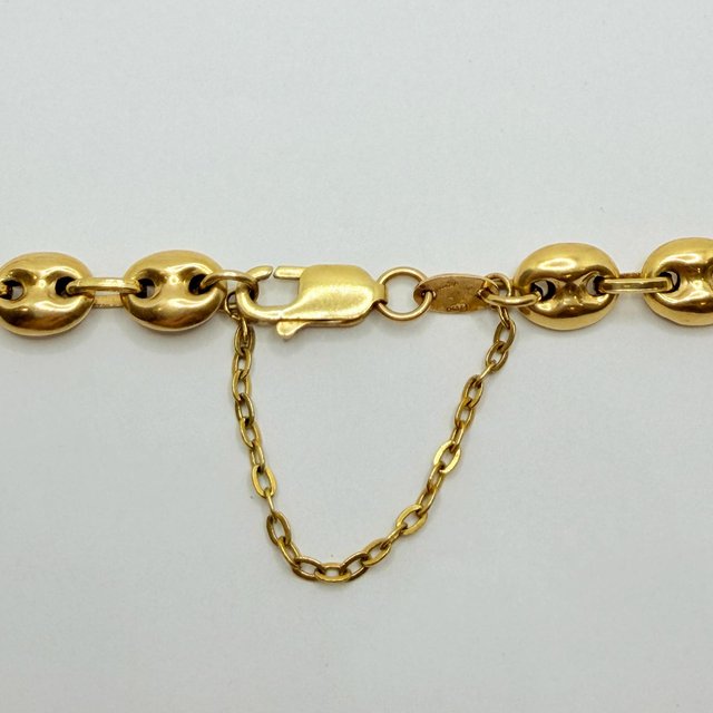 Cadena Calabrote de oro de 18k, 41.95 g, 62 cm.