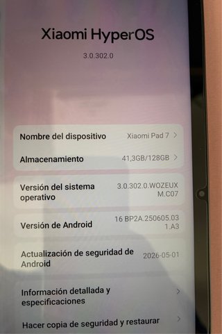 Xiaomi Pad 7 Negro