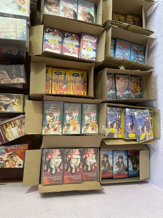 Gran Lote 450 VHS Precintados