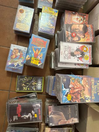 Gran Lote 450 VHS Precintados