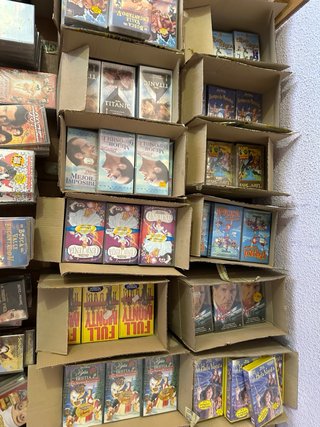 Gran Lote 450 VHS Precintados