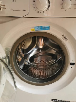 Lavadora Indesit 8kg InverterMotor